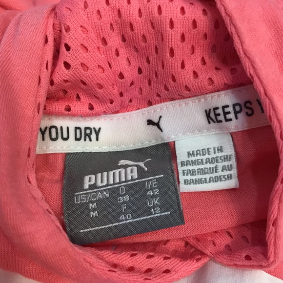 Medium Peach puma workout light sweater - Picture 6 of 6